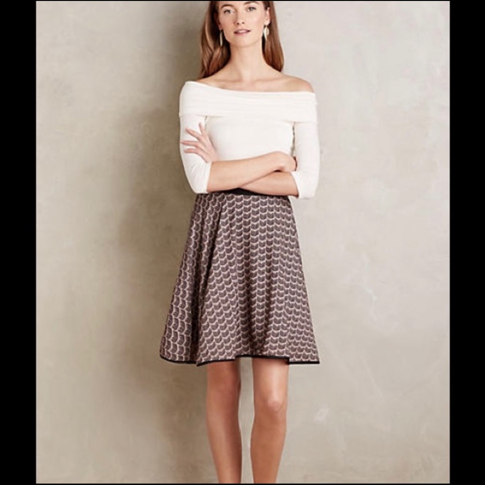 Anthropologie Eva Franco Fox Skirt